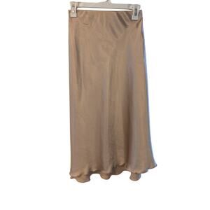 Nicole Miller Silky Soft Romantic Maxi Skirt  Sz S